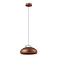 Kupol: Interior Led Tri-Cct Dome With Brass Highlight Pendant Lights