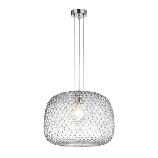 LABU: Interior Dome Glass with Segments Pendant Lights