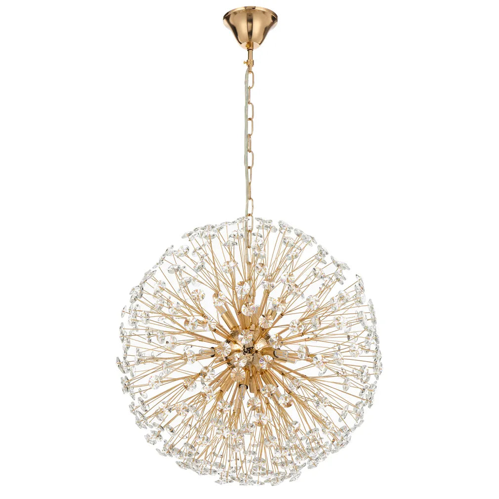 Lerida 12 Light Round Pendant