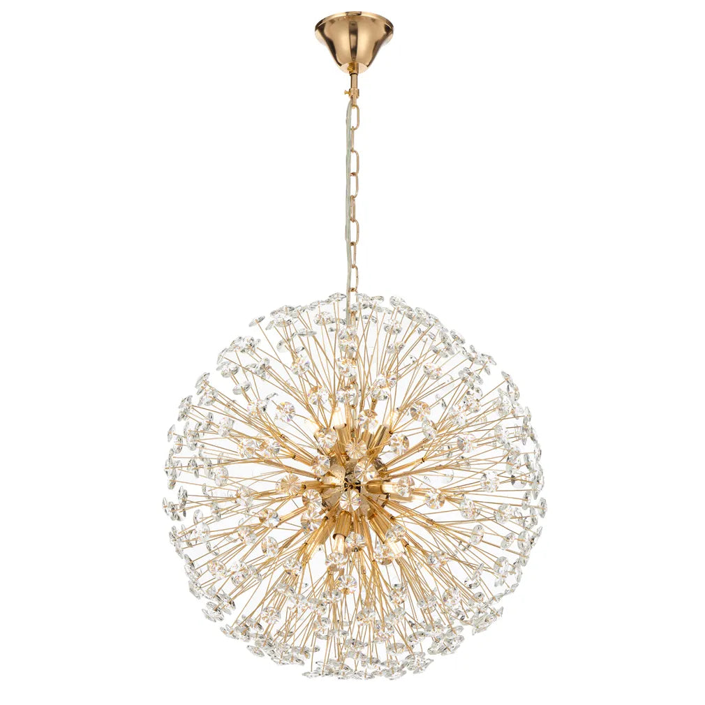 Lerida 12 Light Round Pendant