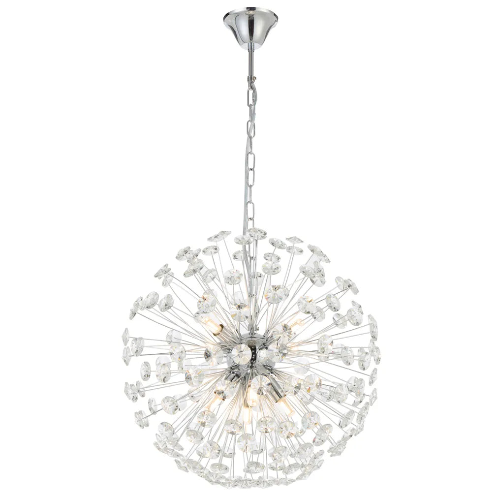 Lerida 8 Light Round Pendant