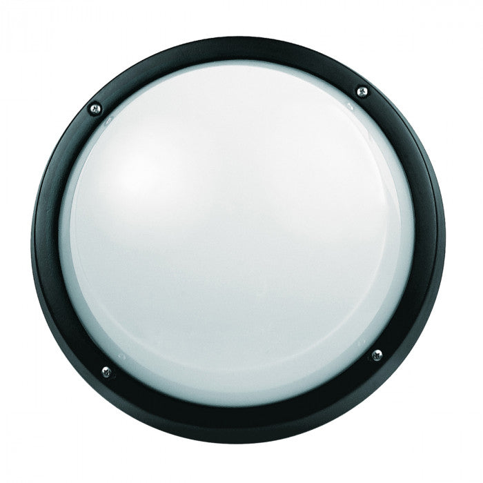 Round Plain E27 Polycarbonate Bulkhead