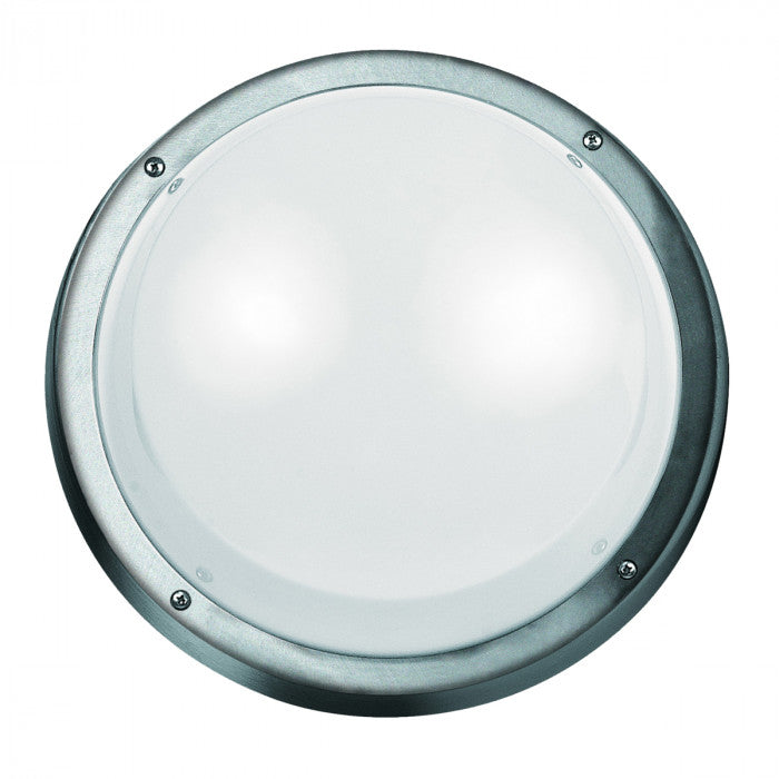 Round Plain E27 Polycarbonate Bulkhead