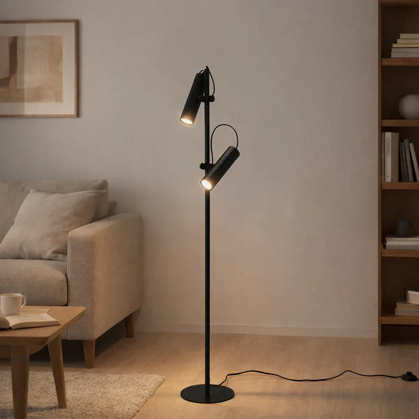 Tara Floor Lamp With Adjustable Head