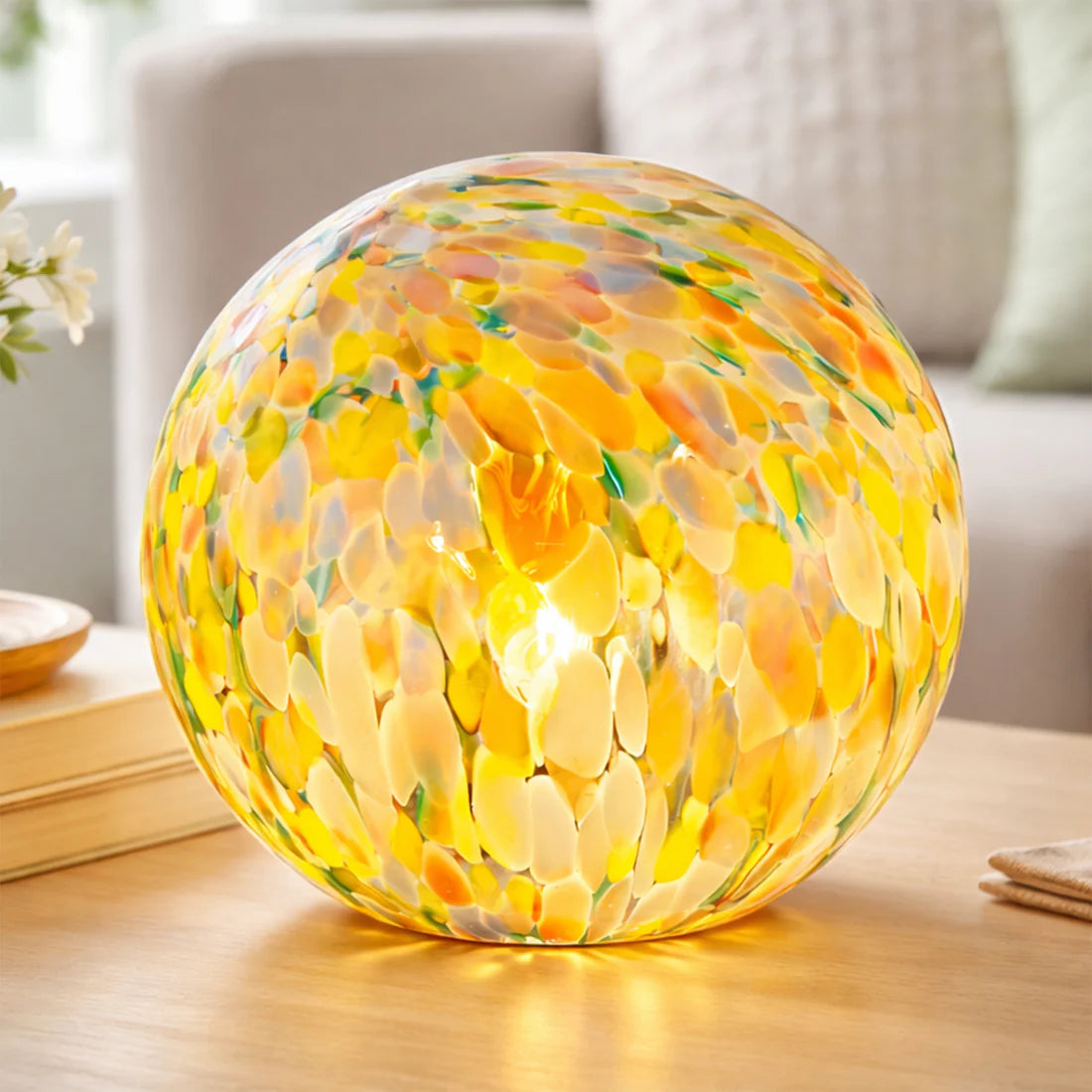 Lyra Glass Ball Lamp
