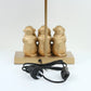 Three Wise Monkeys Table Lamp