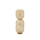 Twirla Rattan Floor Lamp - Small