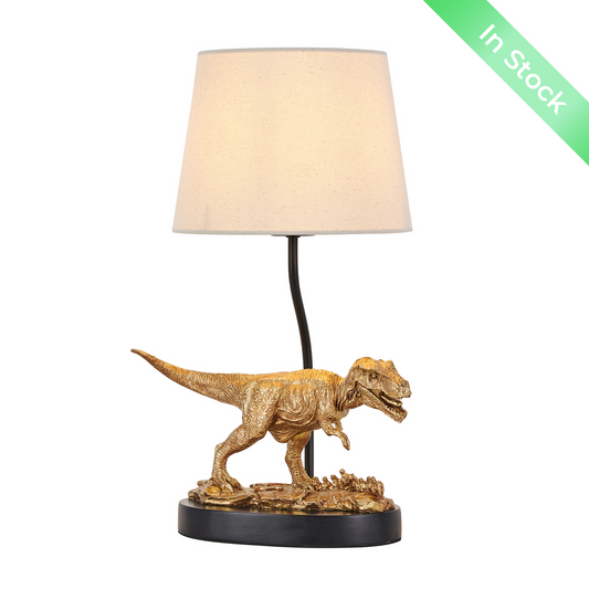 T-Rex Triumph Table Lamp - Gold