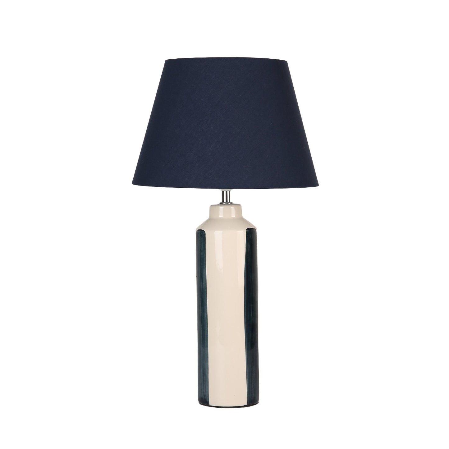 Asha Ceramic Table Lamp - Green/Blue