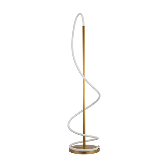 Lyona Gold LED Floor Lamp