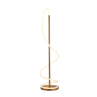 Lyona Gold LED Floor Lamp