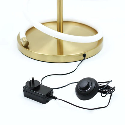 Lyona Gold LED Floor Lamp