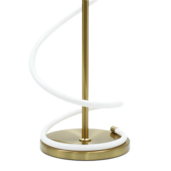 Lyona Gold LED Floor Lamp
