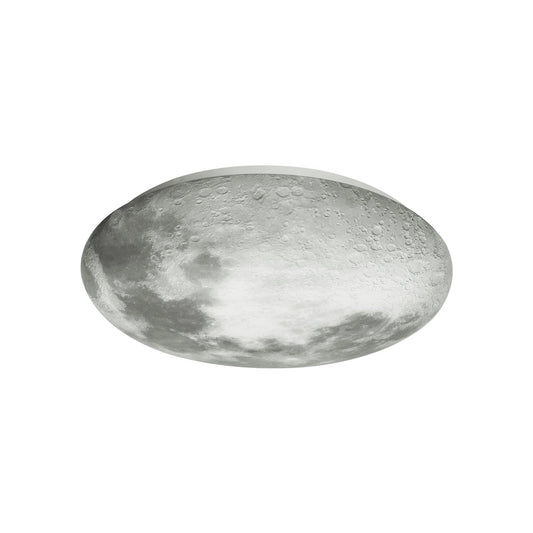 Luna Moon Tri Colour Dimmable Flush Mount LED Ceiling Light