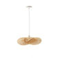 Mobius Woven Bamboo Pendant Light