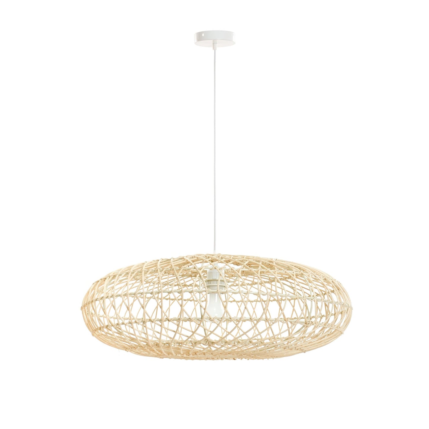 Laurel Rattan Pendant Light
