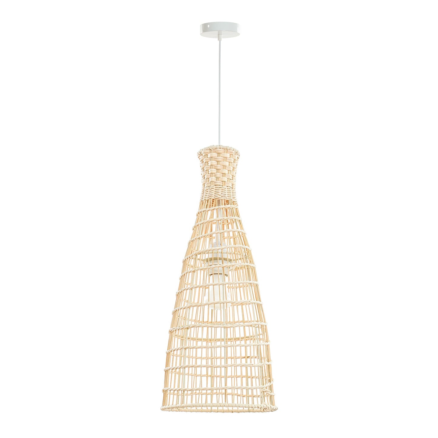 Lilia Rattan Pendant Light