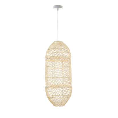 Zinnia Rattan Pendant Light