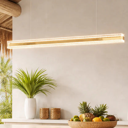 Apex Inbuilt LED CCT Linear Pendant Light