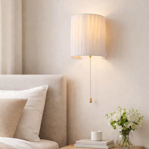 Willow Pull Cord Wall Light