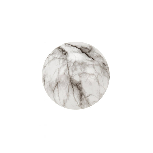 Round Marble Opal Glass Shade