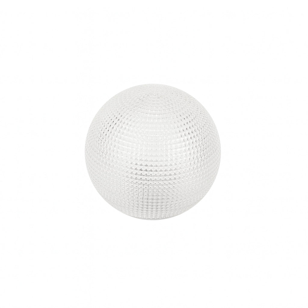 Round Diamond Cut Glass Shade