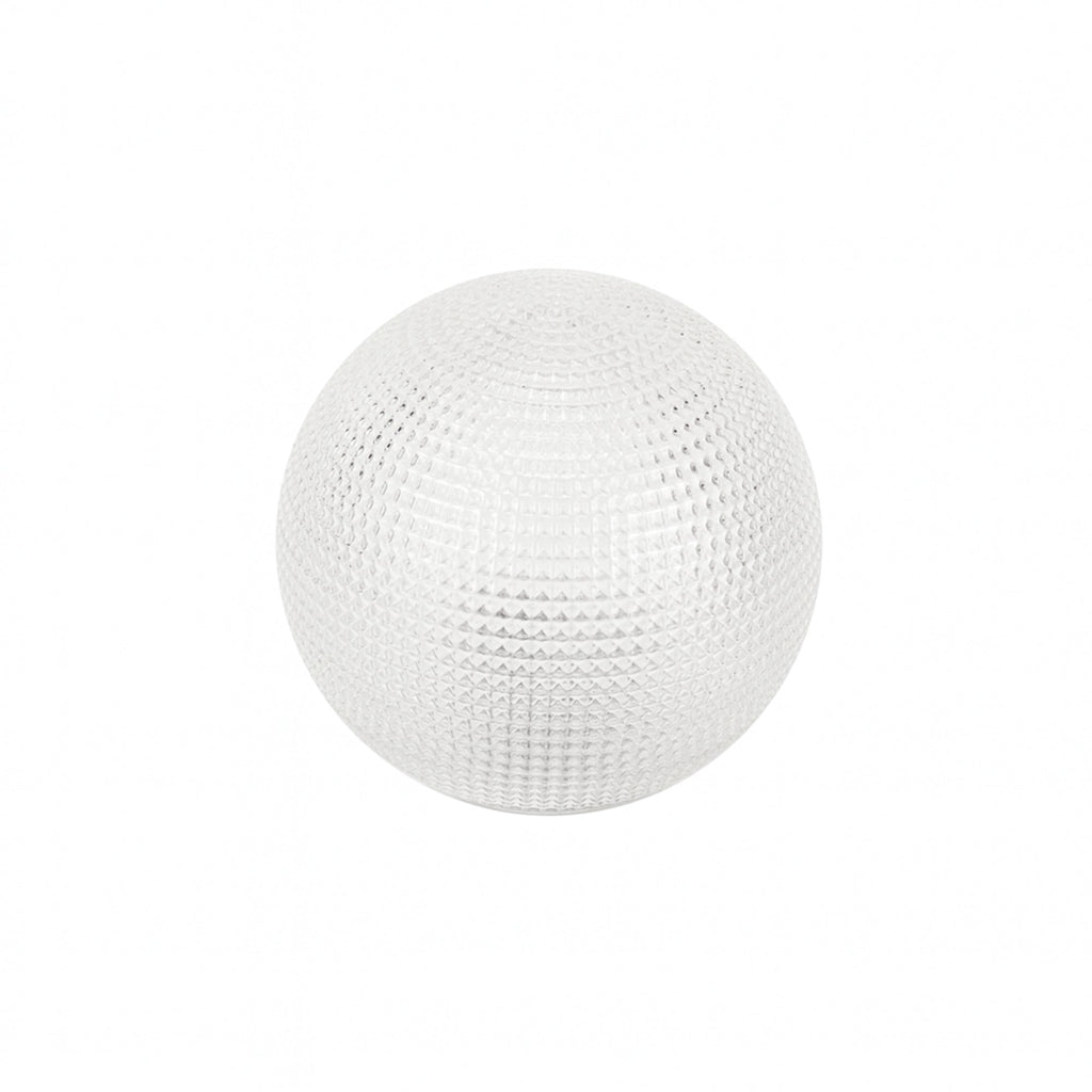 Round Diamond Cut Glass Shade
