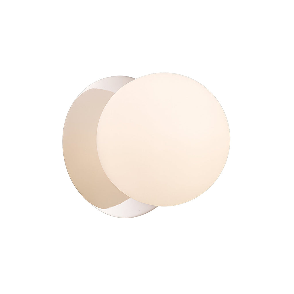 Odessa Opal Frosted Glass LED Wall Light - 10cm