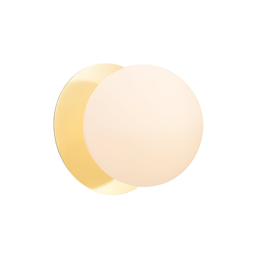 Odessa Opal Frosted Glass LED Wall Light - 10cm