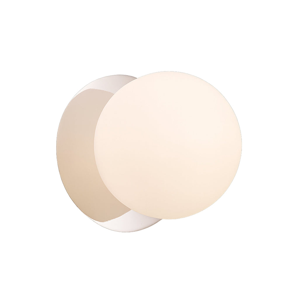 Odessa Opal Frosted Glass LED Wall Light - 15cm