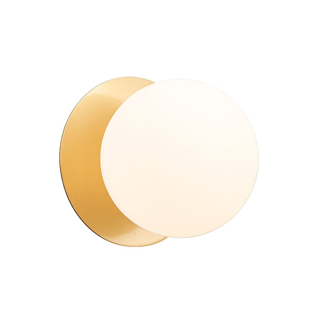 Odessa Opal Frosted Glass LED Wall Light - 15cm