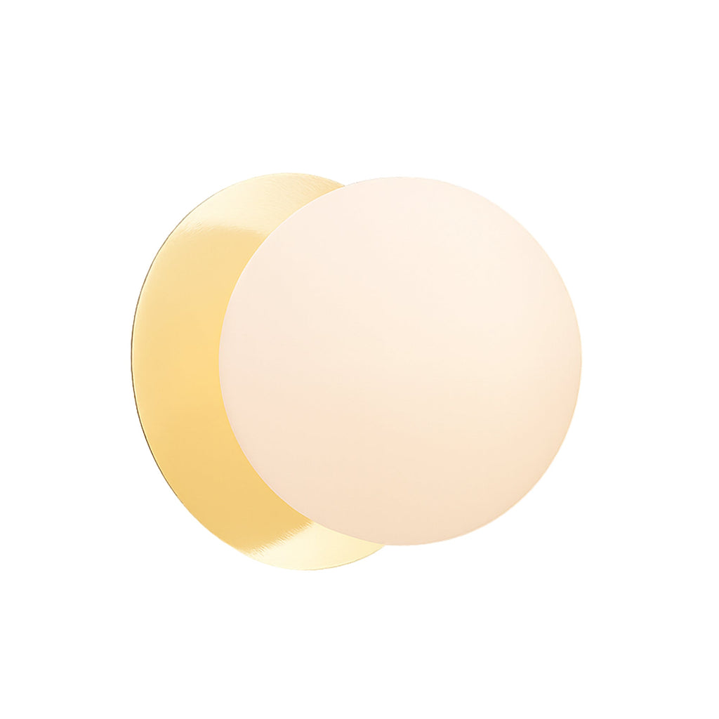 Odessa Opal Frosted Glass LED Wall Light - 15cm