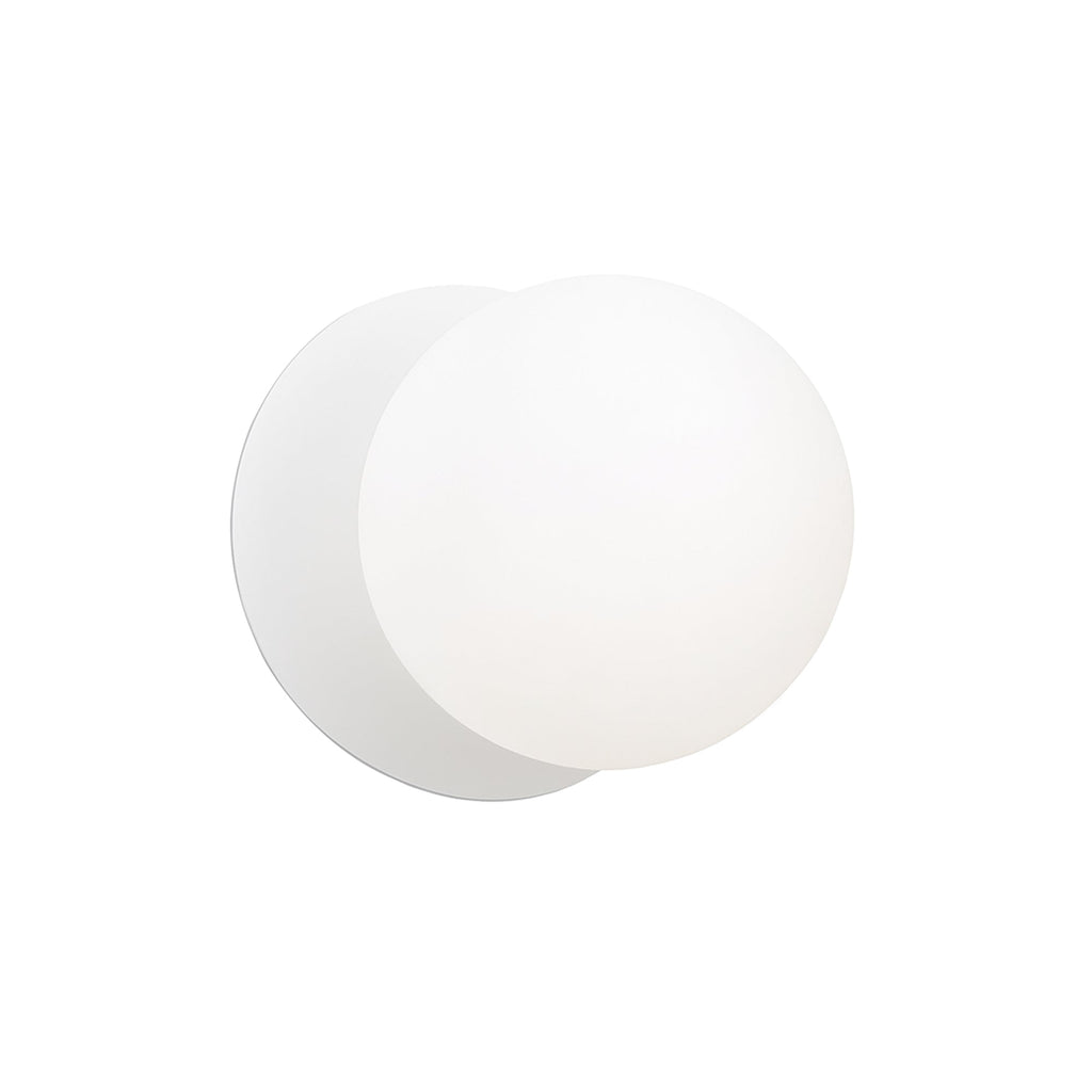 Odessa Opal Frosted Glass LED Wall Light - 10cm