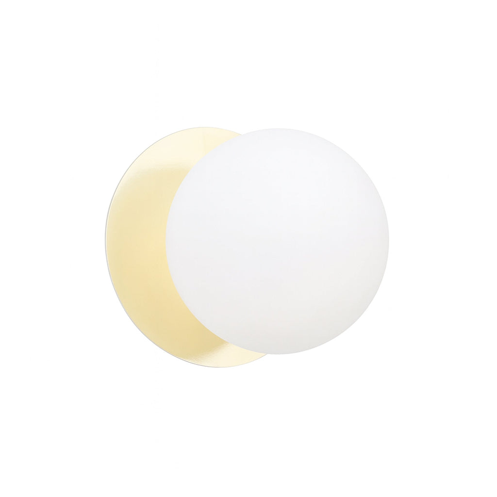 Odessa Opal Frosted Glass LED Wall Light - 10cm