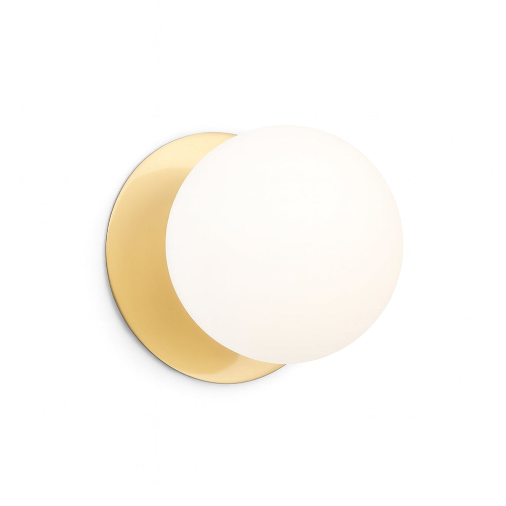 Odessa Opal Frosted Glass LED Wall Light - 15cm
