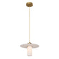 Lucerna: Round Hat Alabaster Pendant