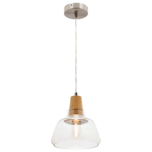 Laya Small Pendant - Timber