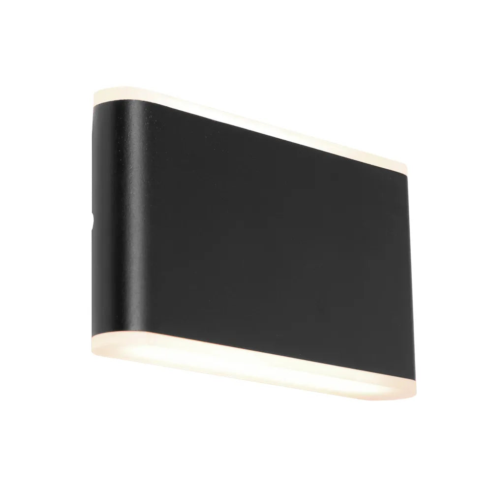 Madera Exterior Wall Light Black