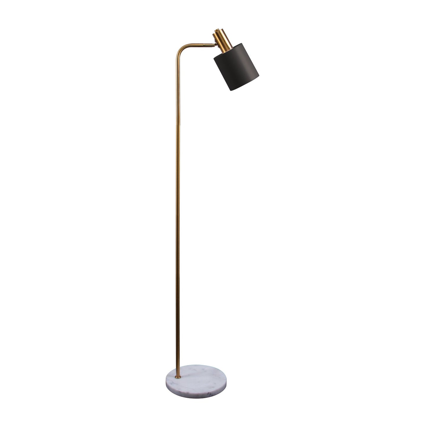 Marisol-FL Marble S/Brass Floor Lamp