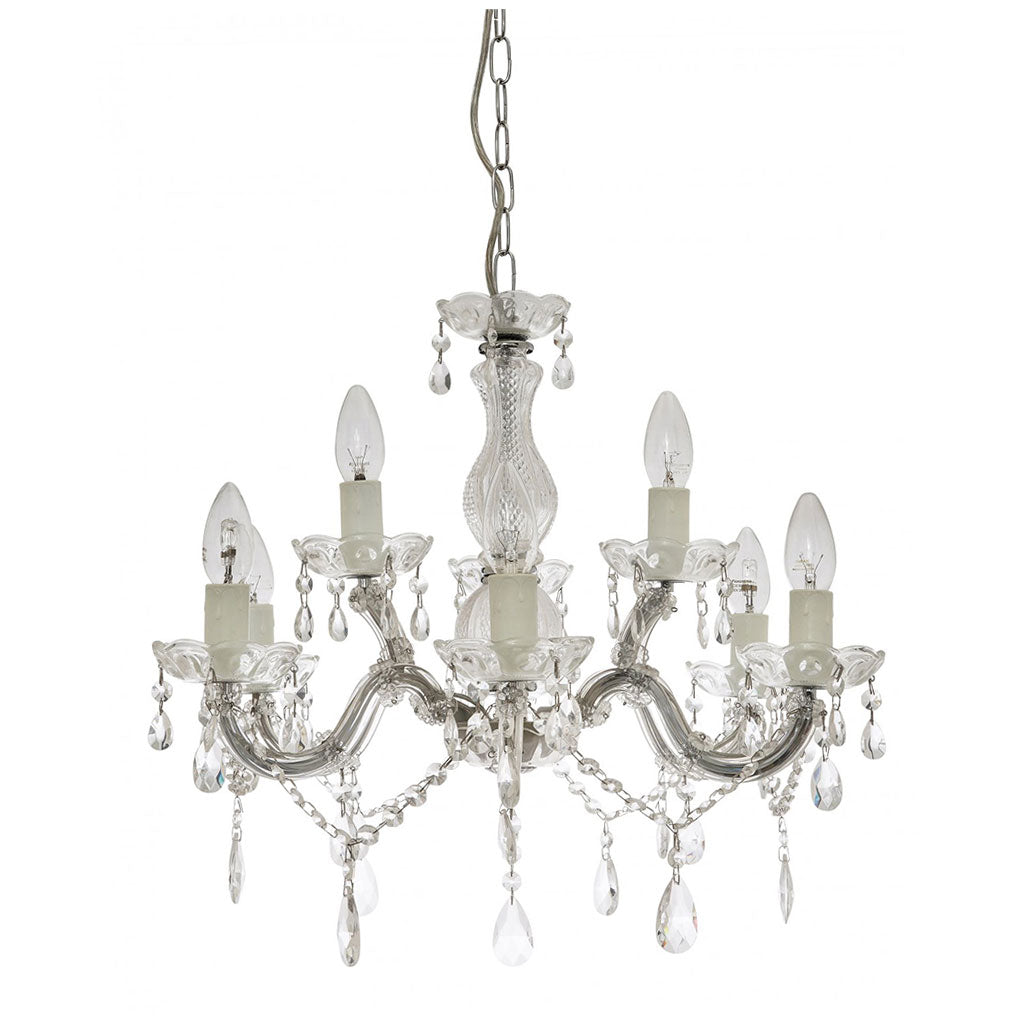 Marte 9 Light Crystal Chandelier