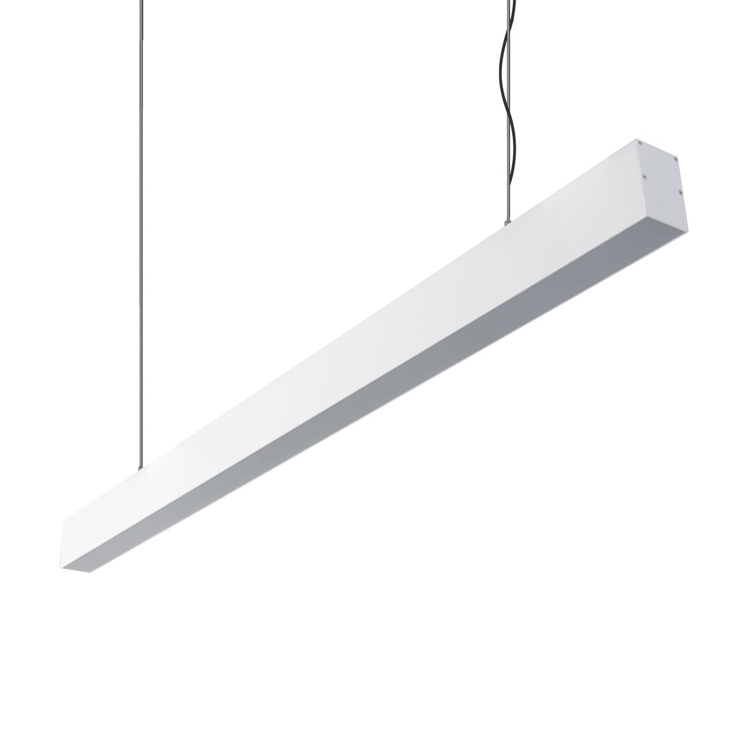 Max-50 Down Pendant Profile 1m C/W Opal White