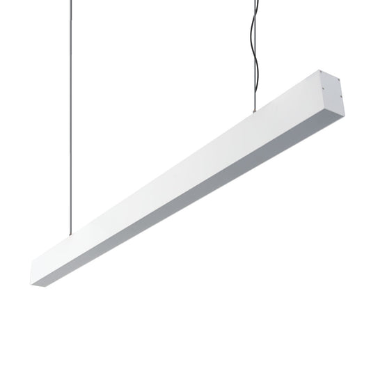 Max-50 Down Pendant Profile 1m C/W Opal White