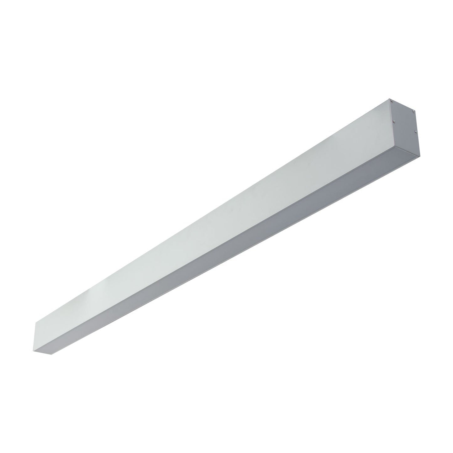 Max-50 Surface Mounted Profile 1m C/W Opal Aluminium