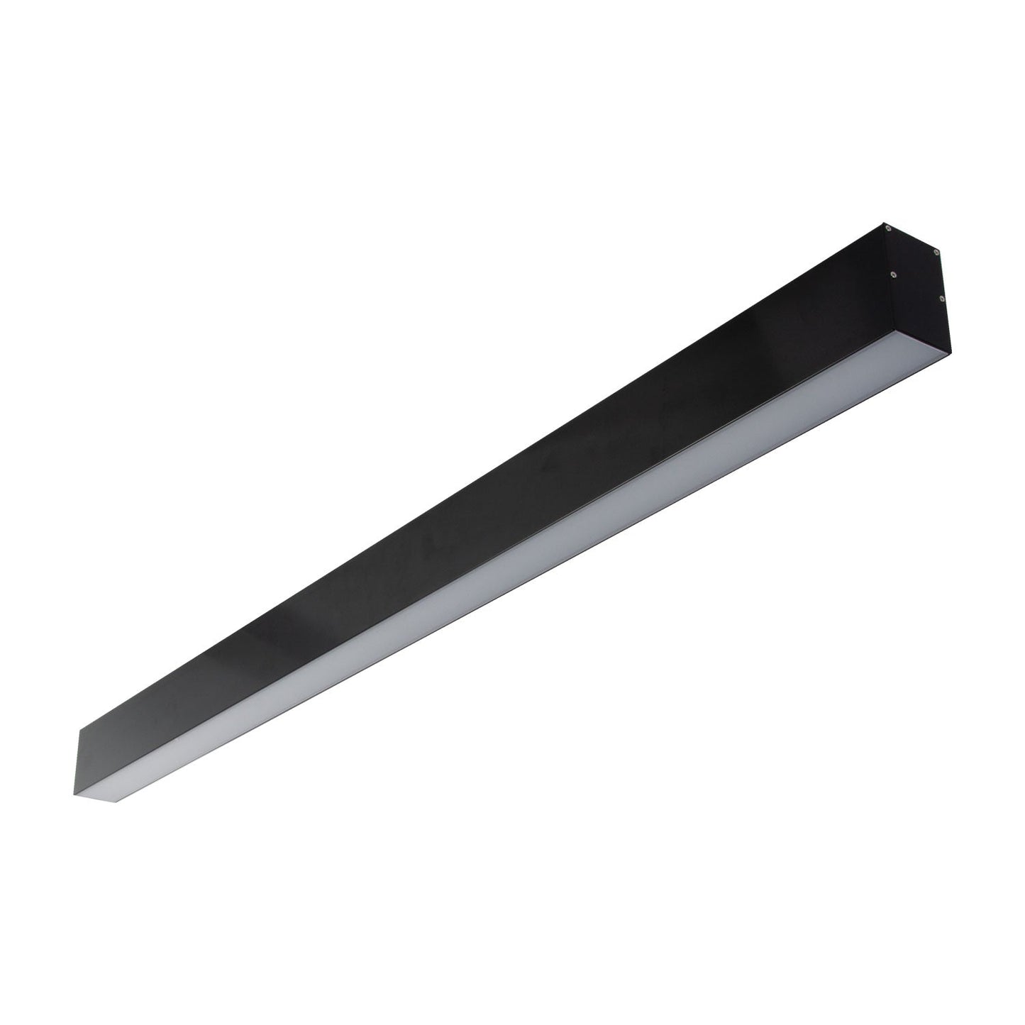 Max-50 Surface Mounted Profile 1m C/W Opal Black