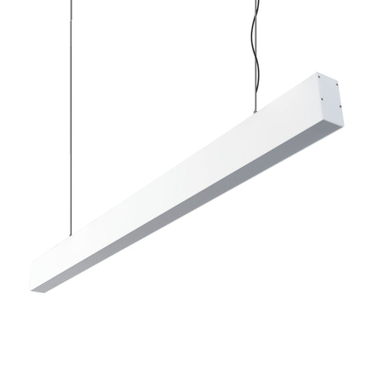 Max-50 Up & Down Pendant Profile 34.6w 1m C/W Opal White