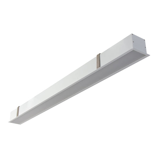 Max-75mm Recessed Profile 1m C/W Opal White