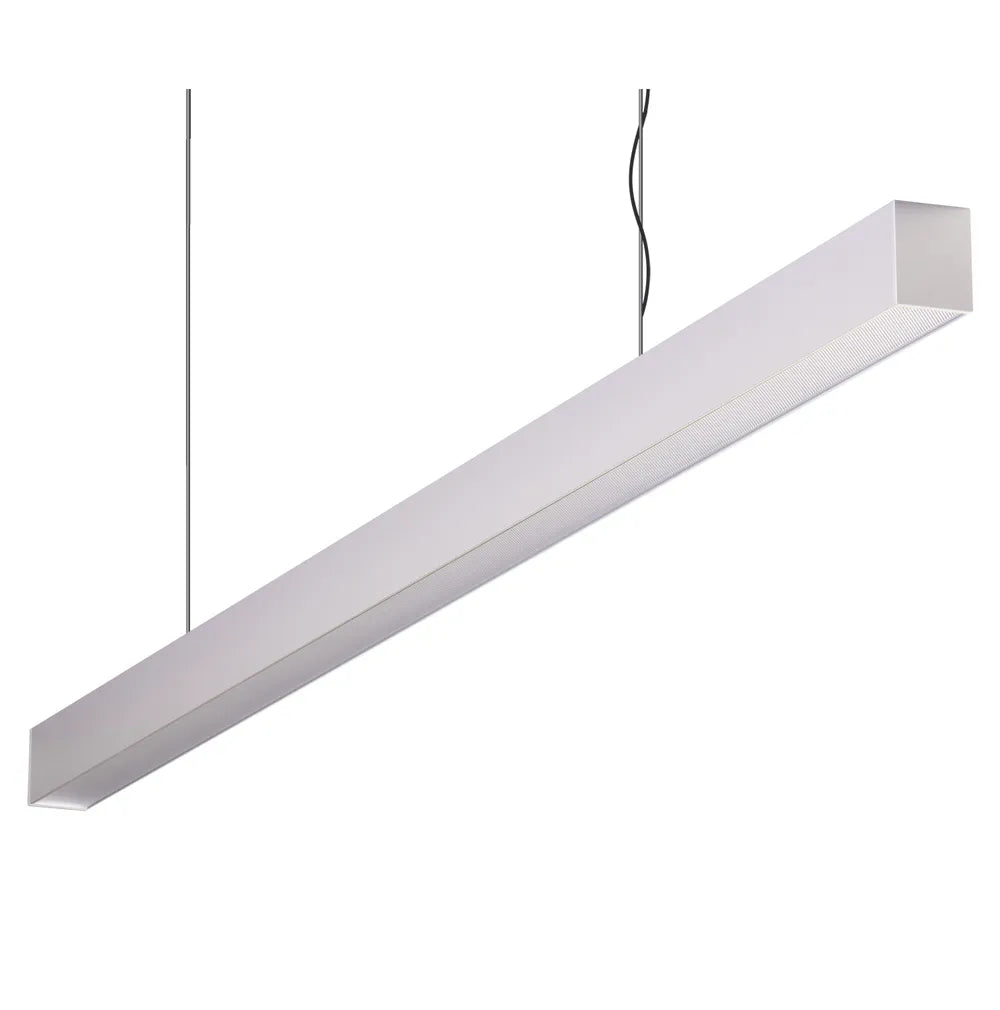 MAXI-40 2.4M Pendant Aluminium Flat Diffuser 3K