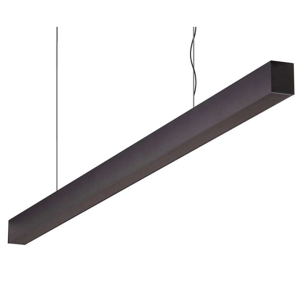 MAXI-40 2.4M Pendant Black Flat Diffuser 4K