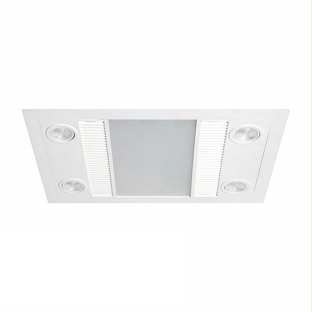 DC Linear 3-in-1 Bathroom Heater with LED Light, Exhaust Fan and Heat Lamp