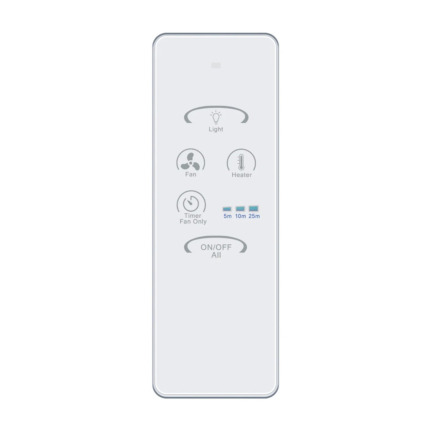 Remote Control Kit to Suit 3 in 1 Bathroom Heater Exhaust Fan